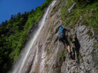 Wasserfall Klettersteig St. Anton im Montafon