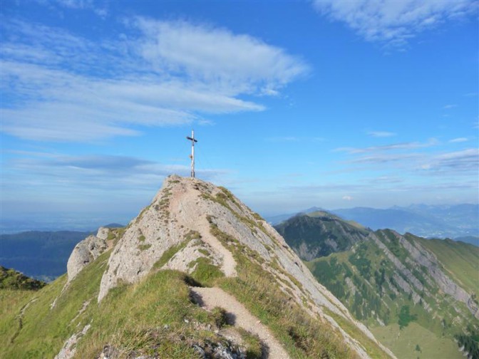 Nagelfluhkette – Höhenwanderung über Den Hochgrat (Bilder, Panorama ...