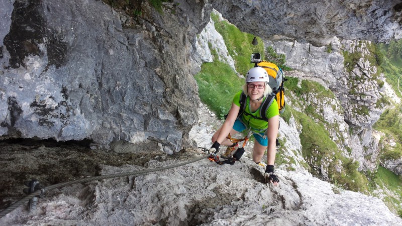 Neuer Familienfreundlicher St. Magdalena Klettersteig Im Gschnitztal